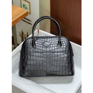 볼링백 실버 버클 가방