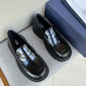 DIOR 디올 캐주얼 레더 슈즈