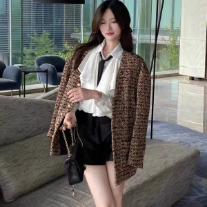 블랙 체인 숄더백