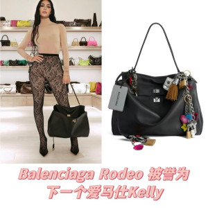 대형 블랙 실버 가방